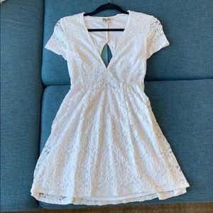 Ibiza Dress Larose Lace White-Medium -